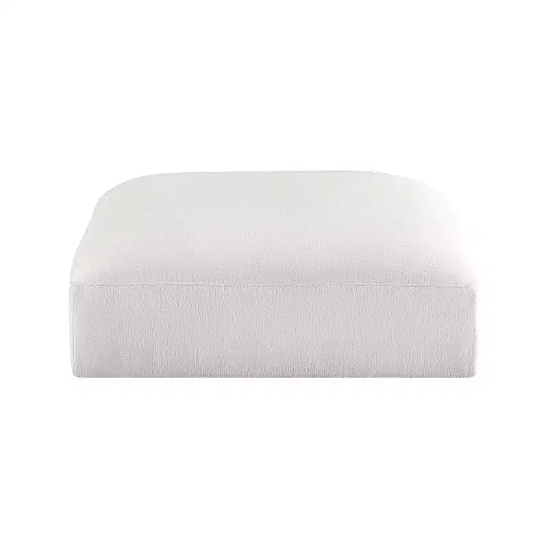 ,Ease Polyester Fabric Ottoman