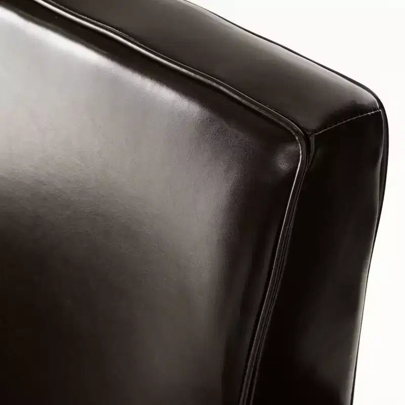 Cinnabar Contemporary Upholstered Club Chair with Rolled Arm