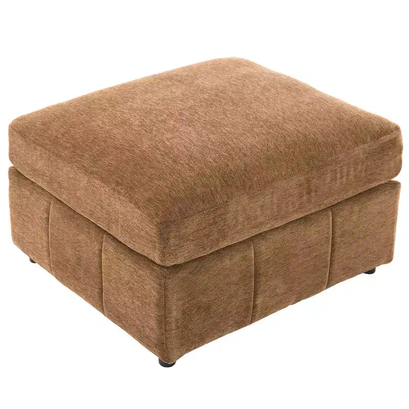 Multifunctional Modular Sectional Sofa with Movable Ottoman