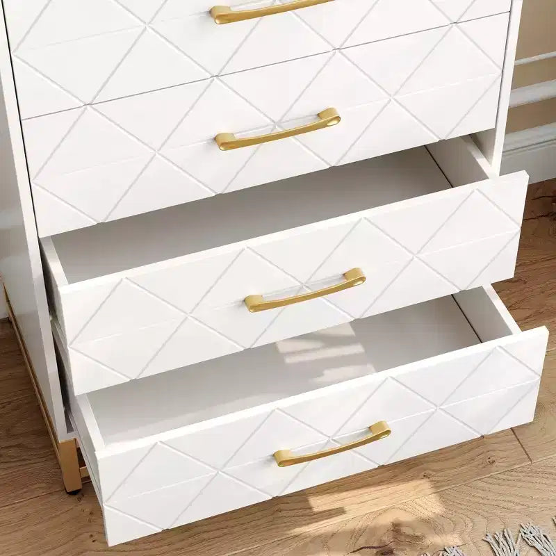 3-Drawer Wooden Dresser Space-Saving Classic Chest with Anti-Tip Safety, Clothes Storage, Versatile Nightstand & Organizer for Home & Dorm