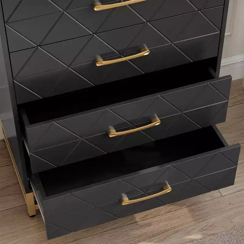 3-Drawer Wooden Dresser Space-Saving Classic Chest with Anti-Tip Safety, Clothes Storage, Versatile Nightstand & Organizer for Home & Dorm