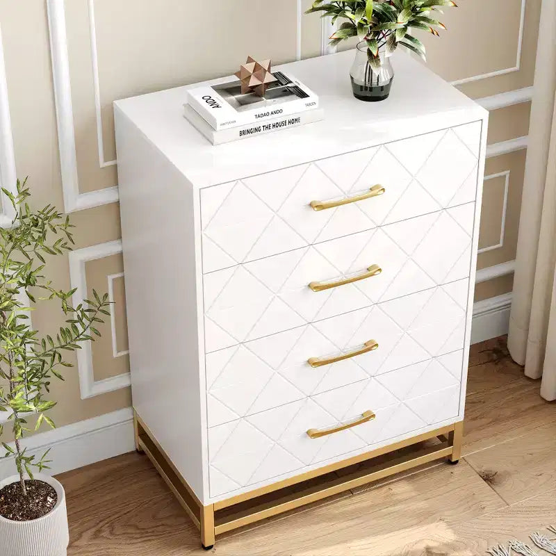 3-Drawer Wooden Dresser Space-Saving Classic Chest with Anti-Tip Safety, Clothes Storage, Versatile Nightstand & Organizer for Home & Dorm