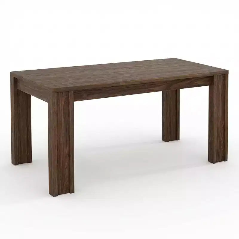 71 Long Dining Table for 6-8, Rectangular Farmhouse Kitchen Dining Room Table w/Wider H Legs & Large Wooden Tabletop, for Apartment, Kitchen